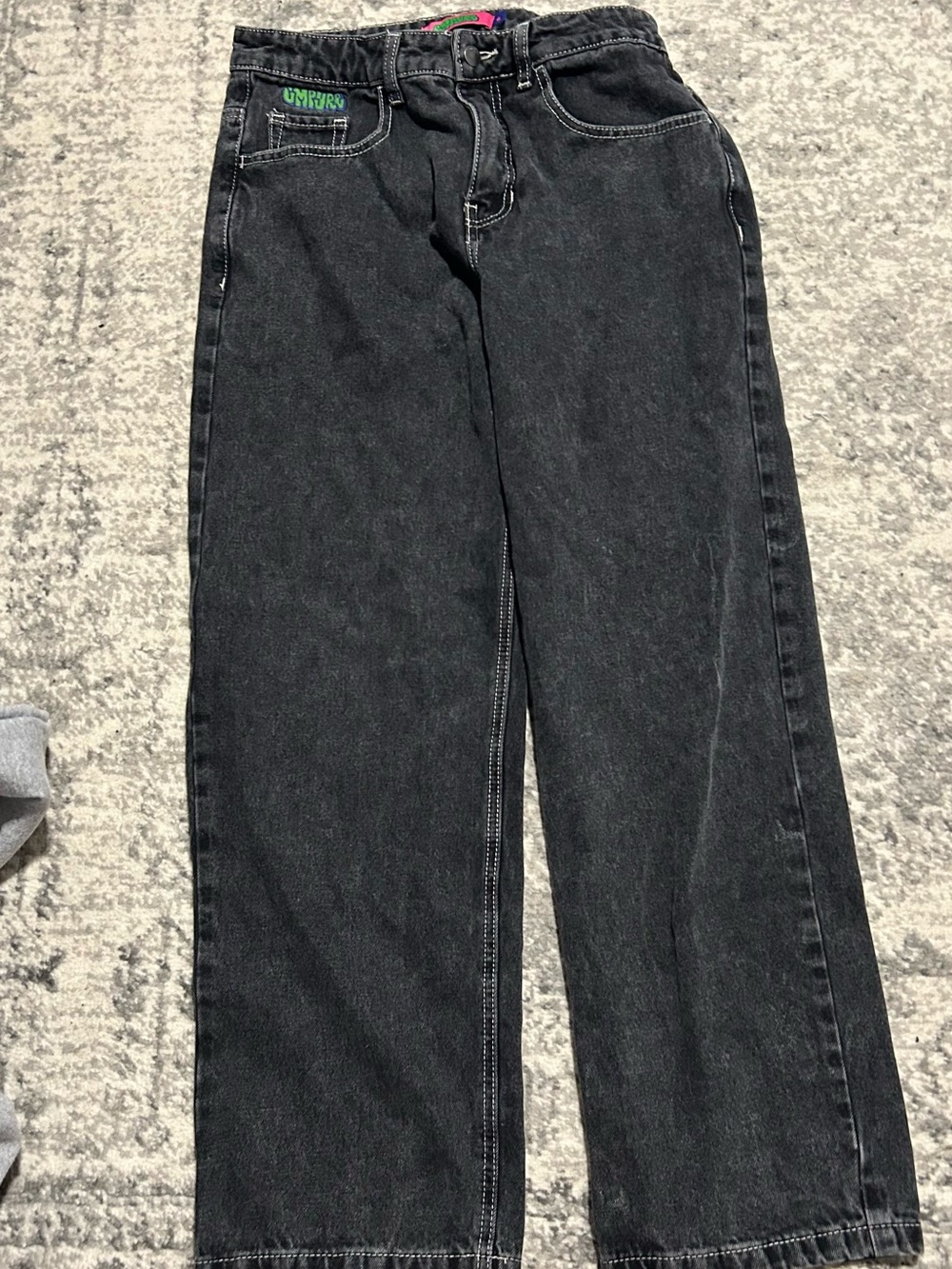 Zumiez Black Straight-Leg Women’s Jeans